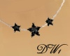 Onyx Star Necklace