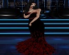 Black & Red Gown
