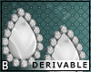 DRV Diamond Gem Neck Ear