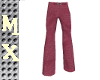 Pants burgundy Luminary