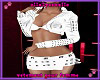 white control mini skirt