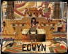 (Eo) Egyptian Dom Throne