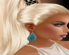 CF Teal Earrings