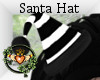 Gothic White Santa Hat