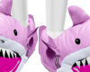 shark shoes pink