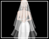Sheer White Wedding Veil
