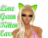~CK~ Lime Green Cat Ears