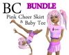 Pink Cheer Outfit