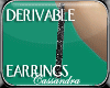 (C) DERIVABLE EARRINGS