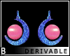 DRV Moon Choker Earrings