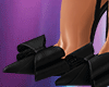 Black Bow Heels