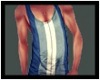 Blue Color Block Tank