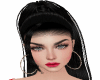 Long black hair