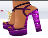 Purple Velvet Shoes