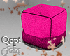 Deep Pink Puff Chair