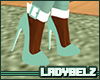 [LB] Teal-Green Strappys