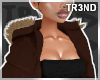áµ Brown Fur Puffer Set