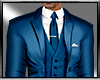 Regal Azure Blue Suit