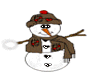 Snowman Throwin Snowball