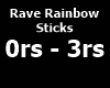 M/F RaveRainbow Spikes