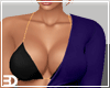 Purple Belted Club Dress