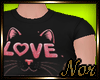 {N} Cat Black Shirt *-*