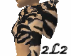Zebra Hoodie Shrug