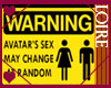 Warning:  Change