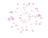 Animated Pink Fireworks