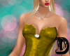 D Yellow Sexy Gown