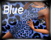 cheetah blue dress