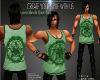 Green Muscle Rave Tank