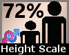 Height Scaler 72% F