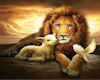 Cut Out. Lion of Judah