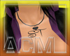 [ACM] ST Necklace Onyx
