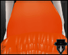 PVC Frill Skirt Orange