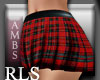 Highland Skirt | RLS red