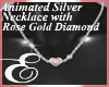 SILVER NECKLACE,RGOLD 