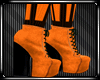 Donna Orange Boots