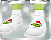 Grinch Slippers White
