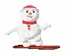 Snowman on Snowboard
