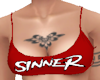 Red Sinner Top