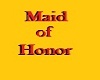 Maid of Honor Mug