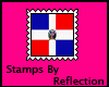 **Dominican Flag Stamp**