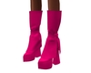 overlap winter boots PNK