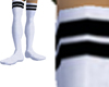 Tube Socks Black Stripes