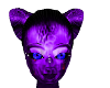 purple skunk furry ears