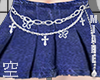 空Skirt Blue Chain 2空