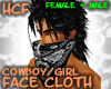 HCF Cowboy Face Cloth MF