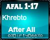 Khrebto: After All